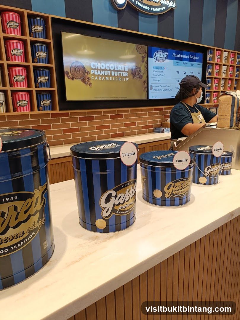 Garrett Popcorn Shops Interior