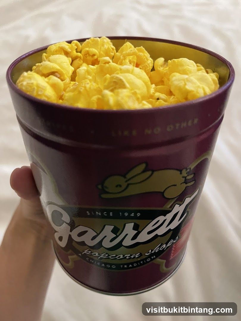 Garrett Popcorn Tin
