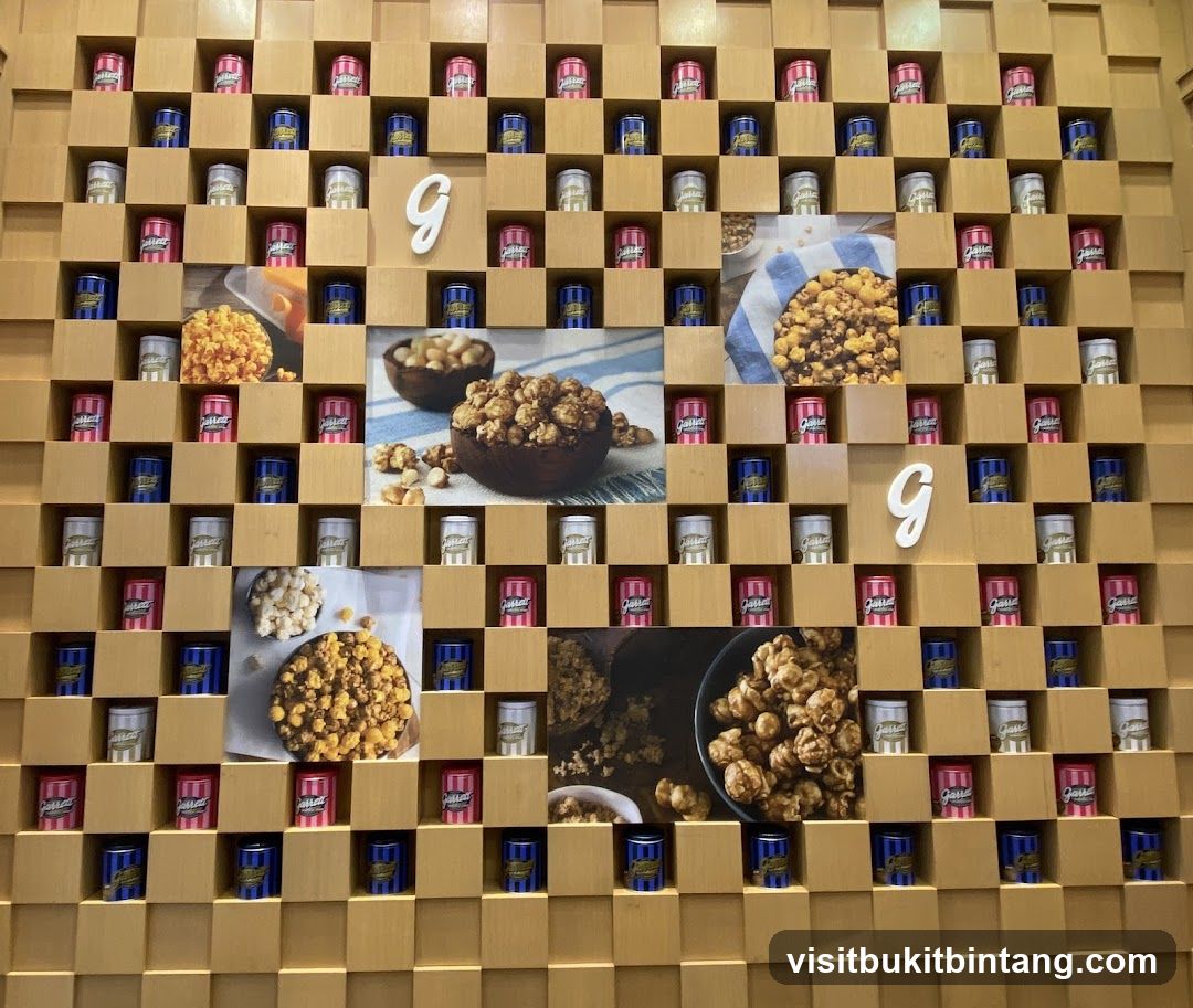 Popcorn Display Wall