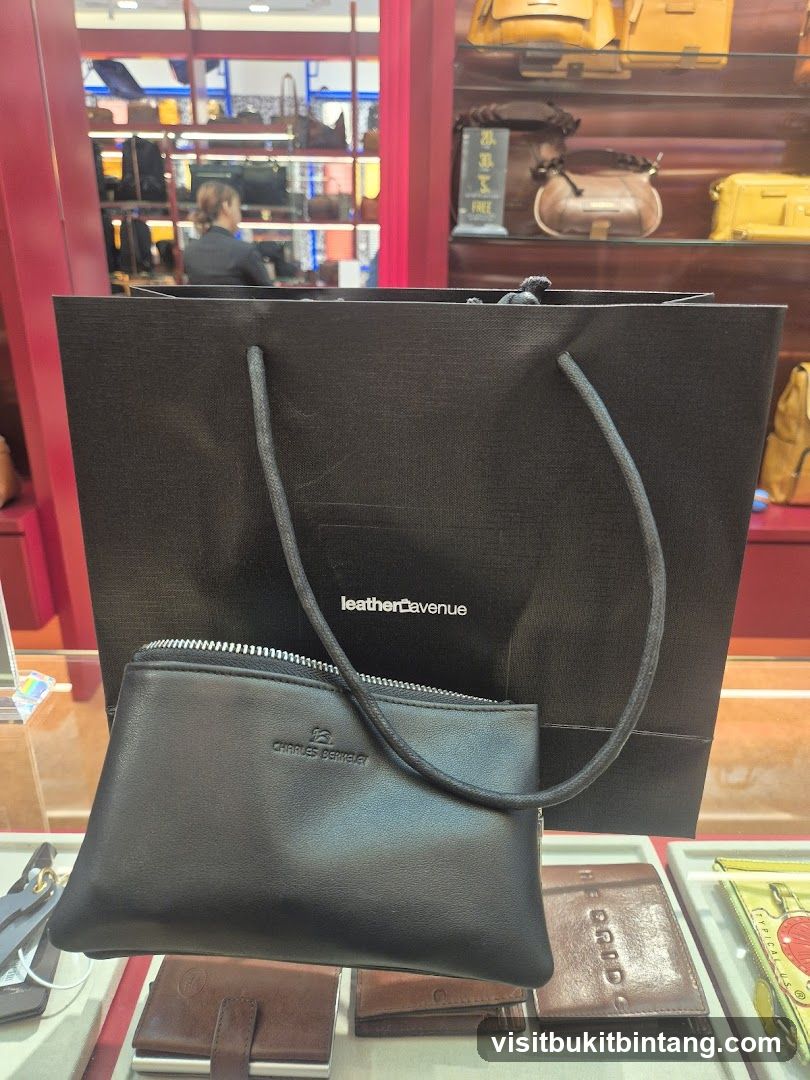 Leather Goods Display