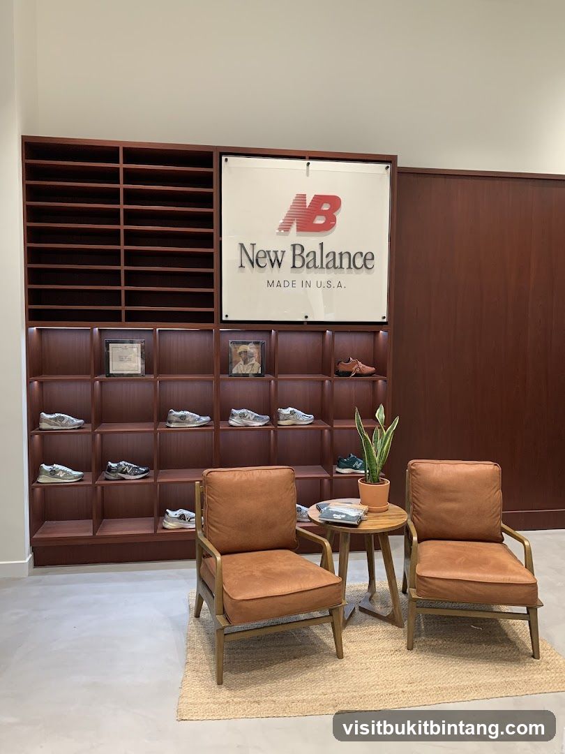 New Balance Store Interior