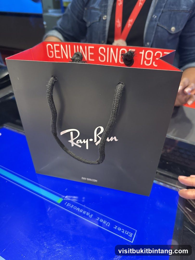 Ray-Ban Shopping Bag