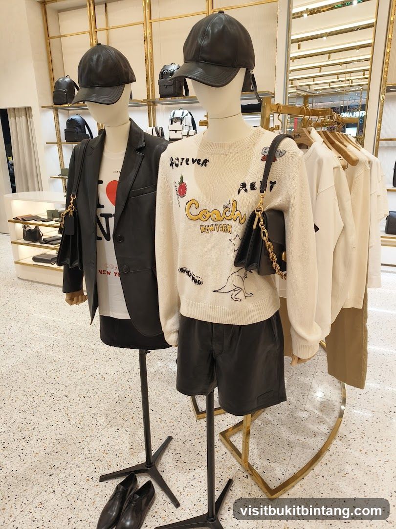 Mannequins in a retail store