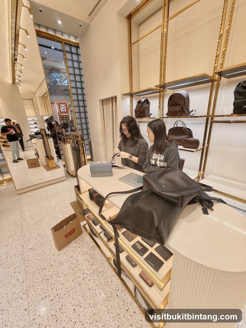 Store Interior with Staff and Merchandise