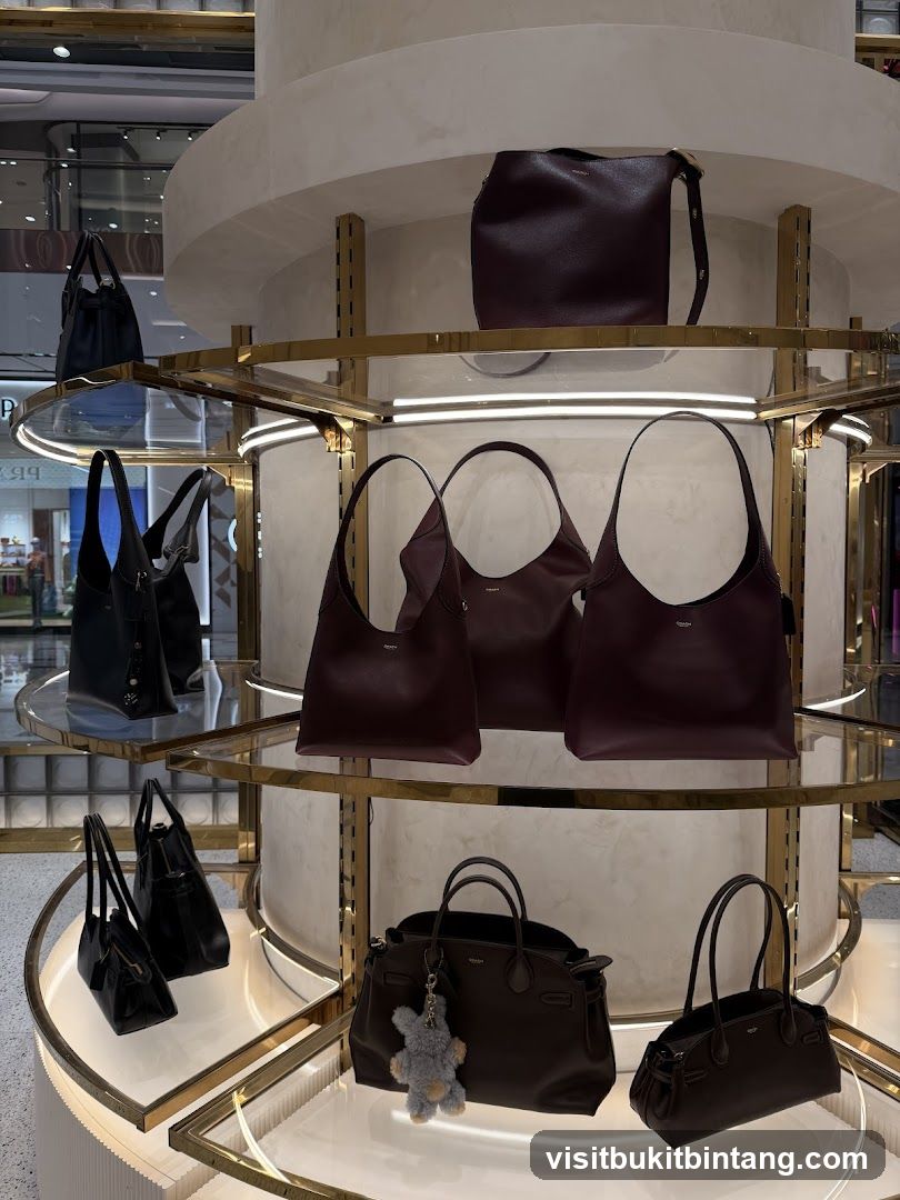 Handbags on Display