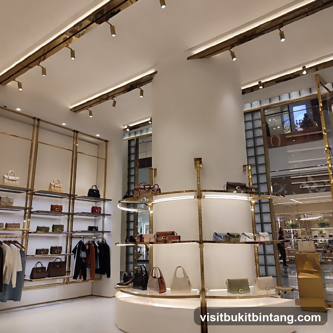 Luxury Handbag Store Interior