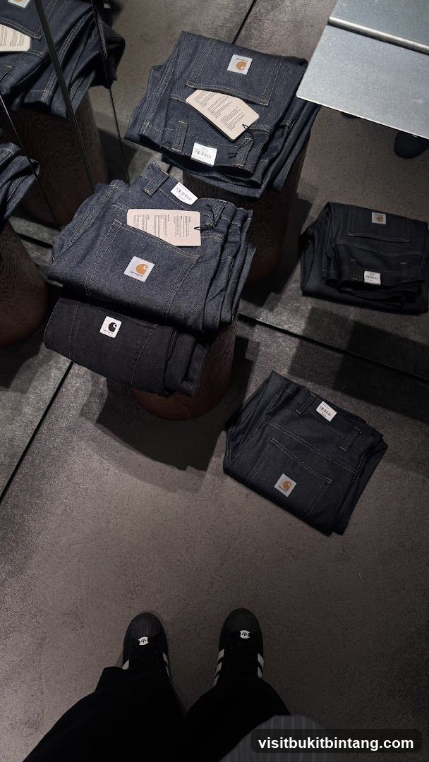 Carhartt Jeans Display
