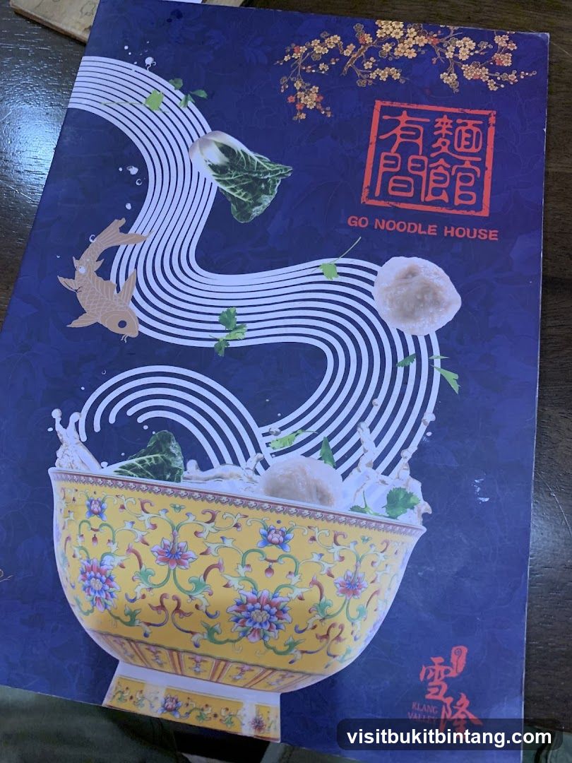 Go Noodle House Menu