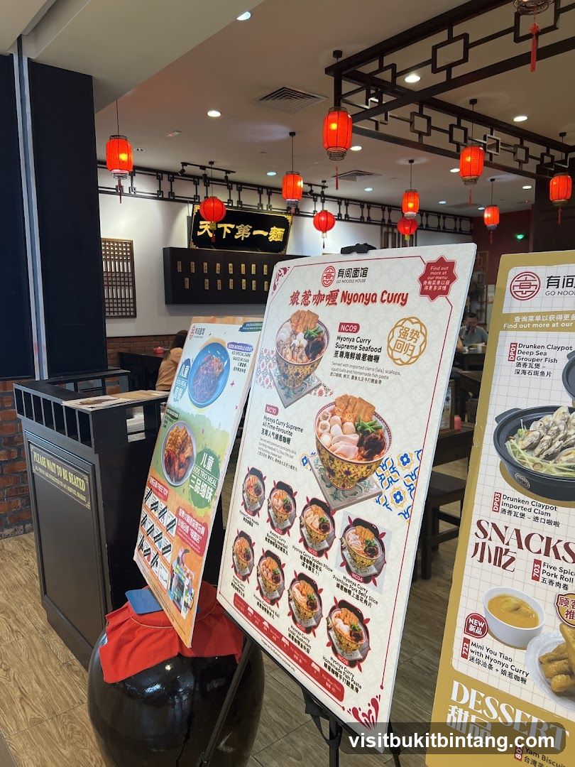 Nyonya Curry Menu