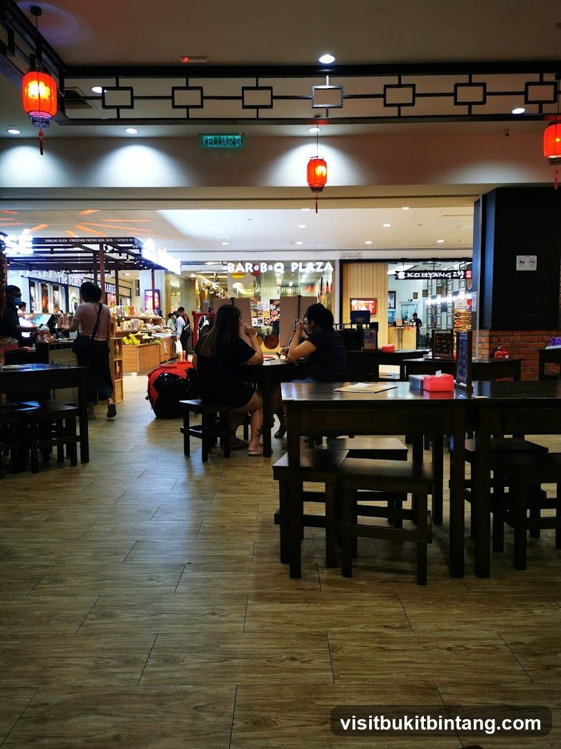 Restaurant Interior with Diners