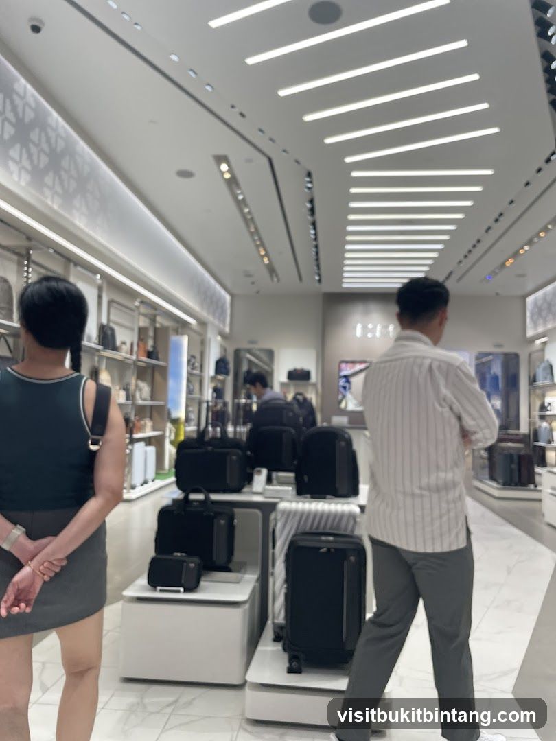 Luggage Store Interior