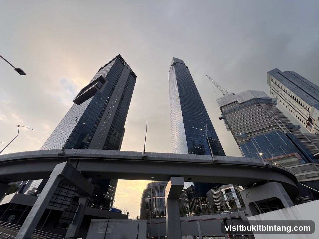 Modern Cityscape with Skyscrapers