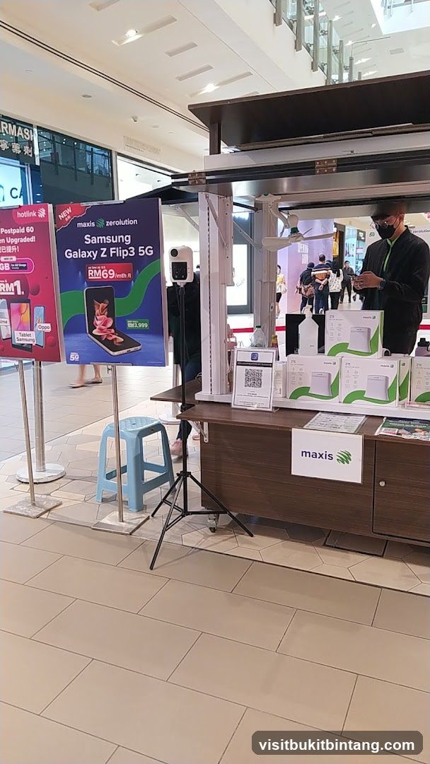 Mobile Phone Promotion Booth