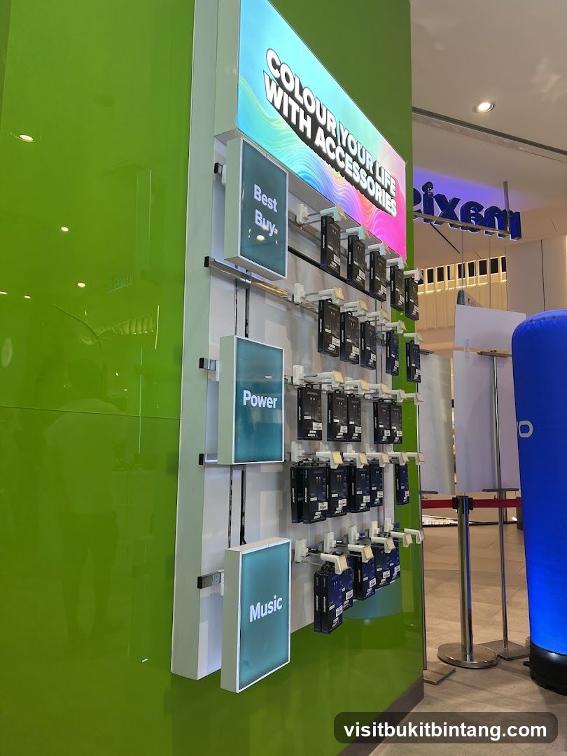 Electronic Accessories Display