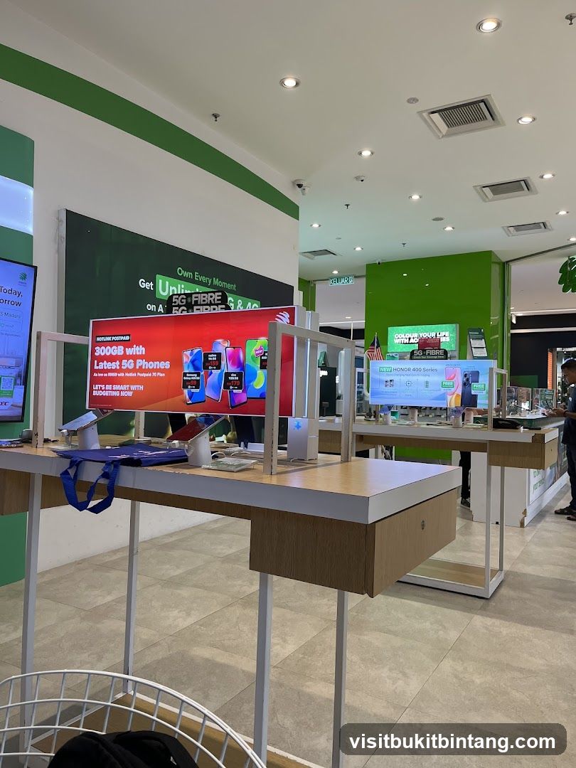 Mobile Phone Store Display