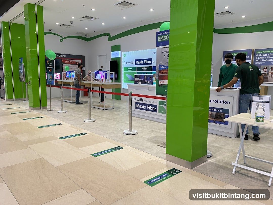 Telecommunications Store Interior