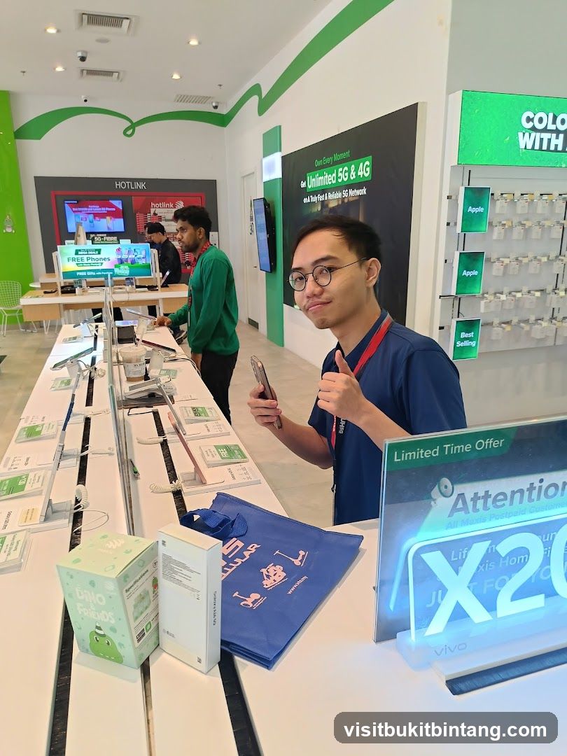 Mobile Phone Store Display