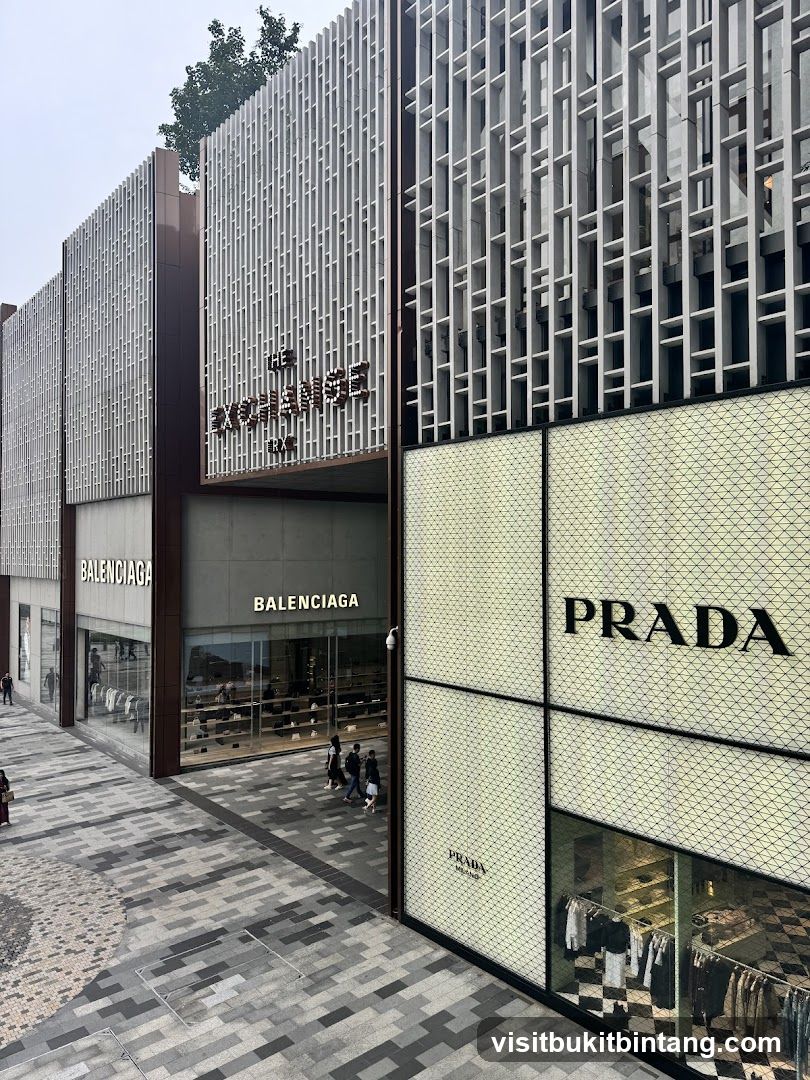 Balenciaga and Prada Storefronts