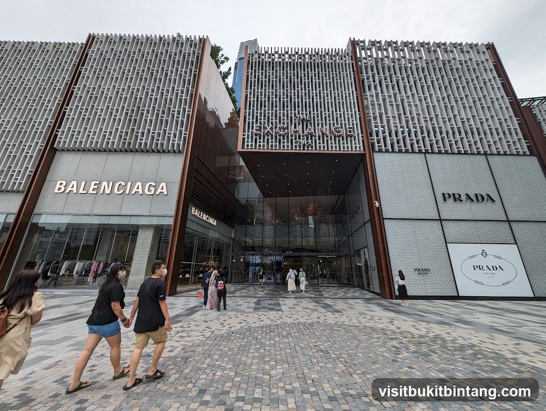 Balenciaga and Prada Stores