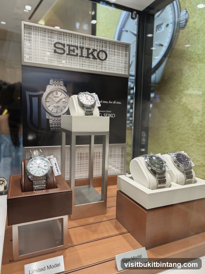 Seiko Watch Display
