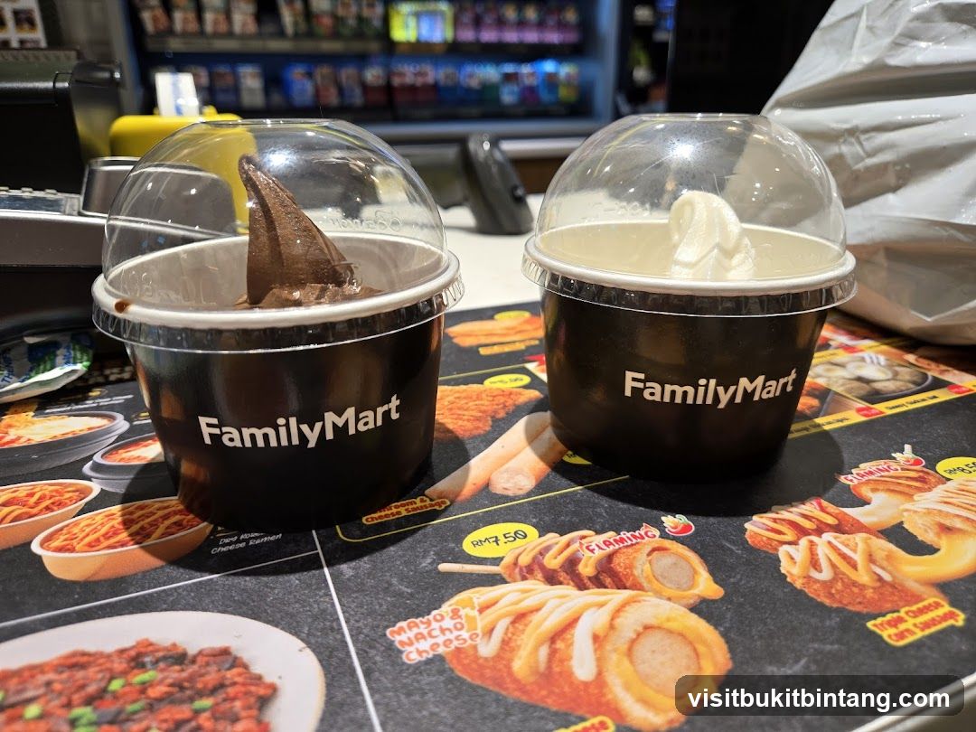 FamilyMart Soft Serve Ice Cream