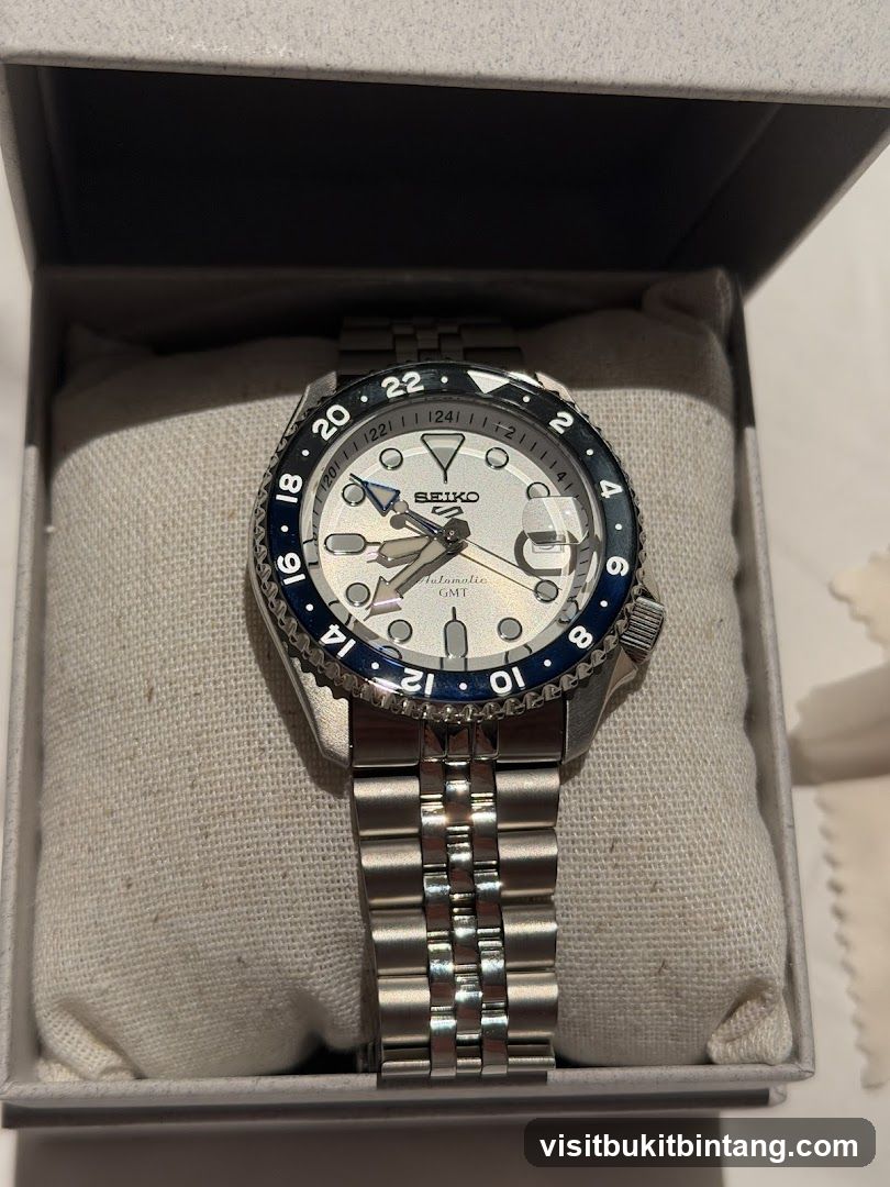 Seiko Automatic GMT Watch