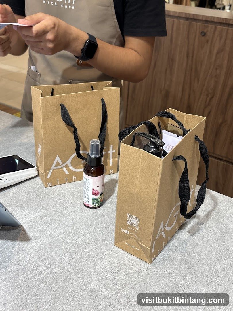 Shopping Bags and Products