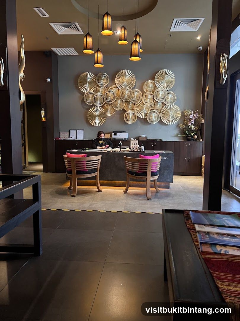Spa Reception Area