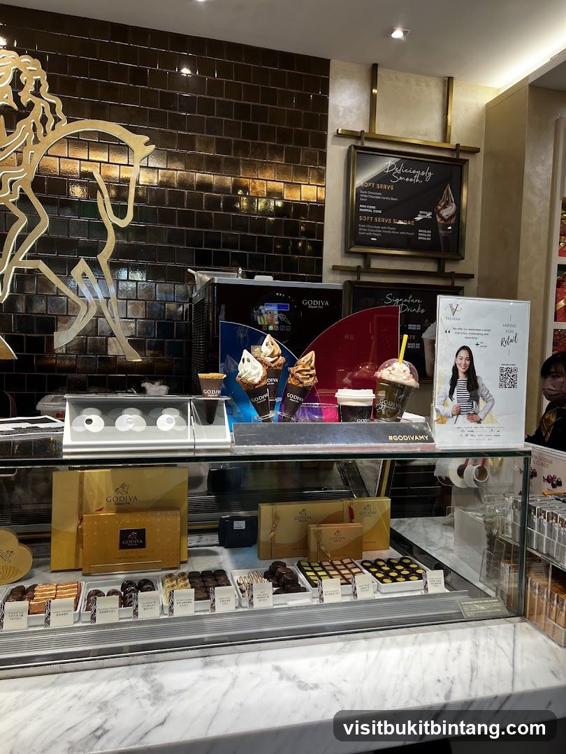 Godiva Chocolatier Display