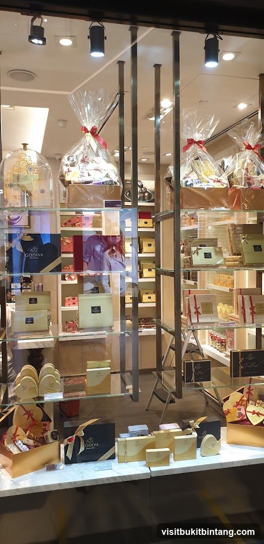 Godiva Chocolate Display