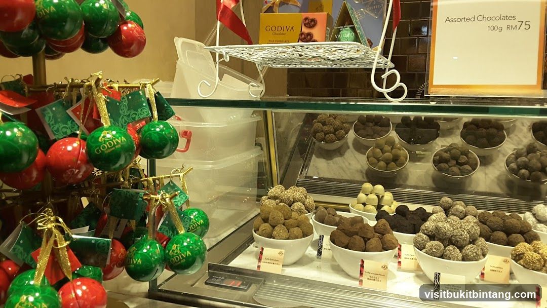 Assorted Chocolates Display