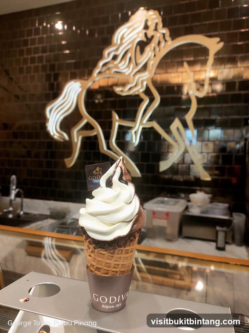 Godiva Soft Serve Ice Cream