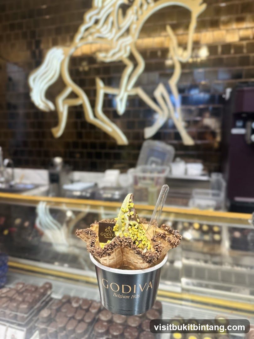 Godiva Ice Cream Cone