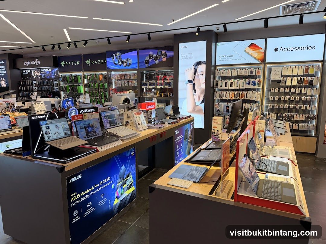 Electronics Store Display