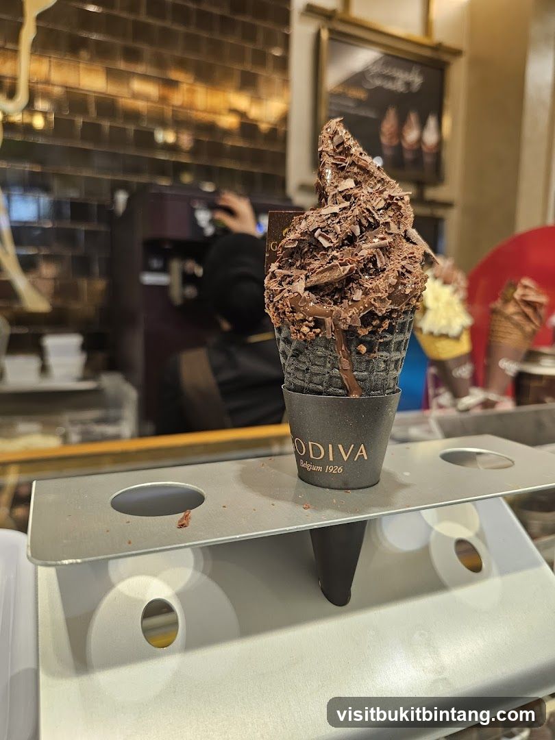 Chocolate Ice Cream Cone
