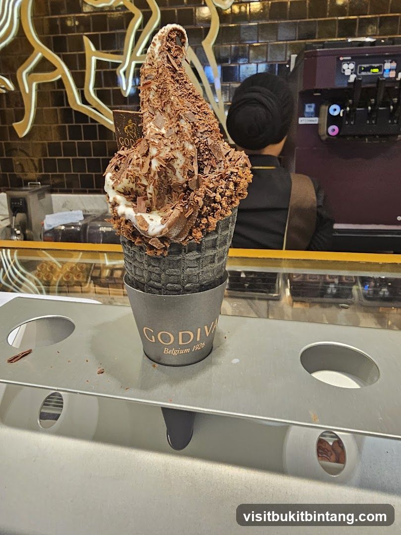 Godiva Soft Serve Ice Cream