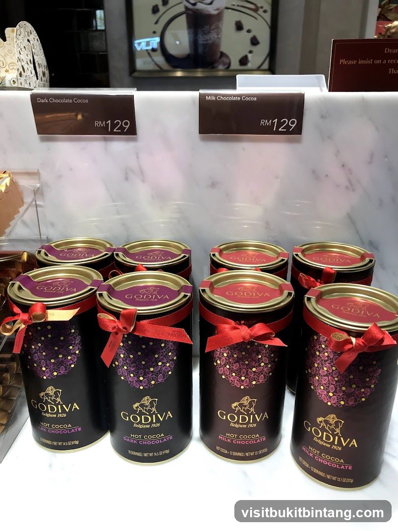 Godiva Hot Cocoa Tins