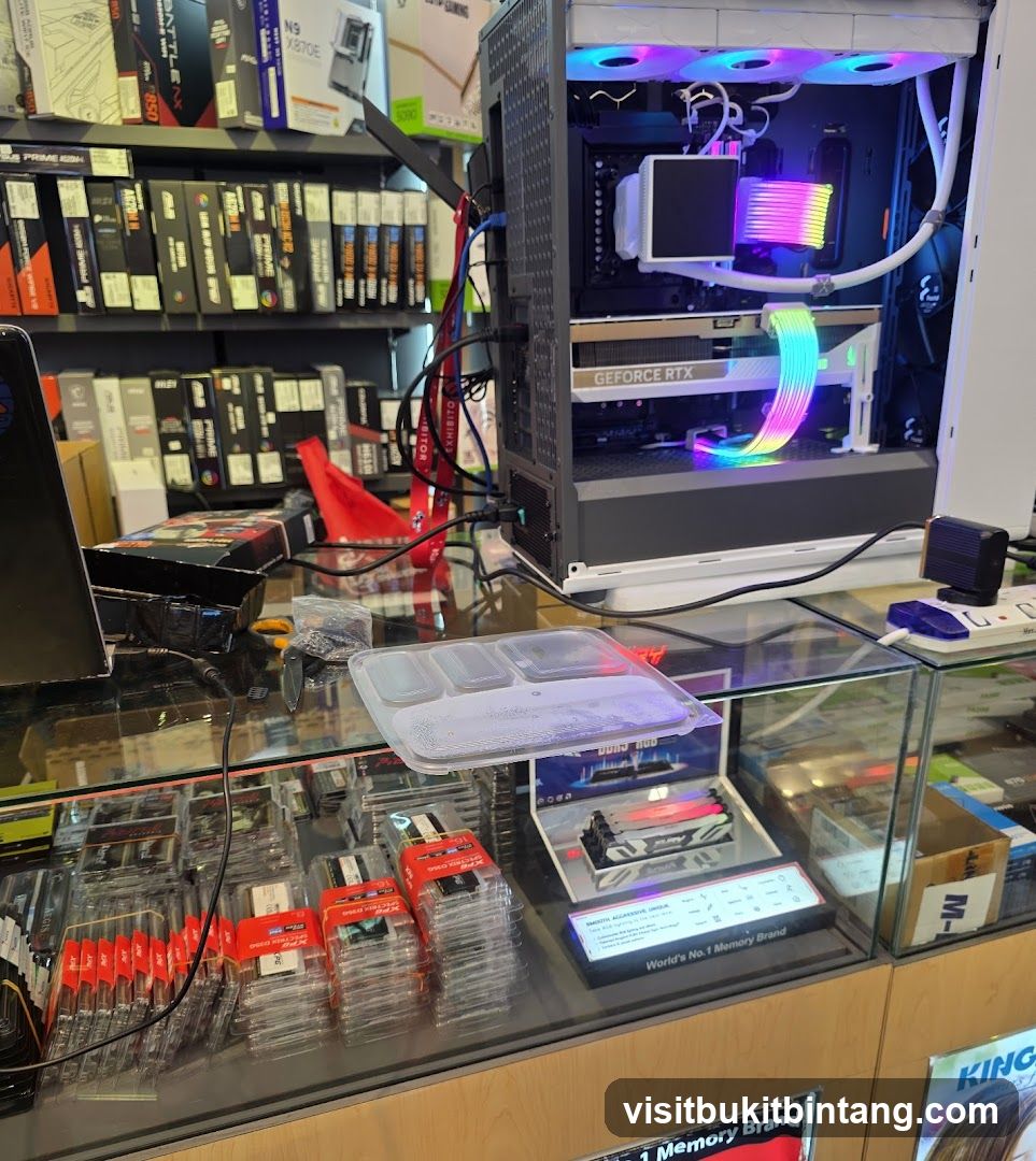 Computer Components Display