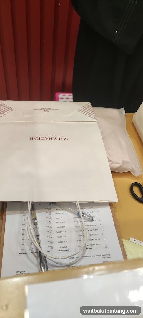 Shopping Bag and Order Sheet