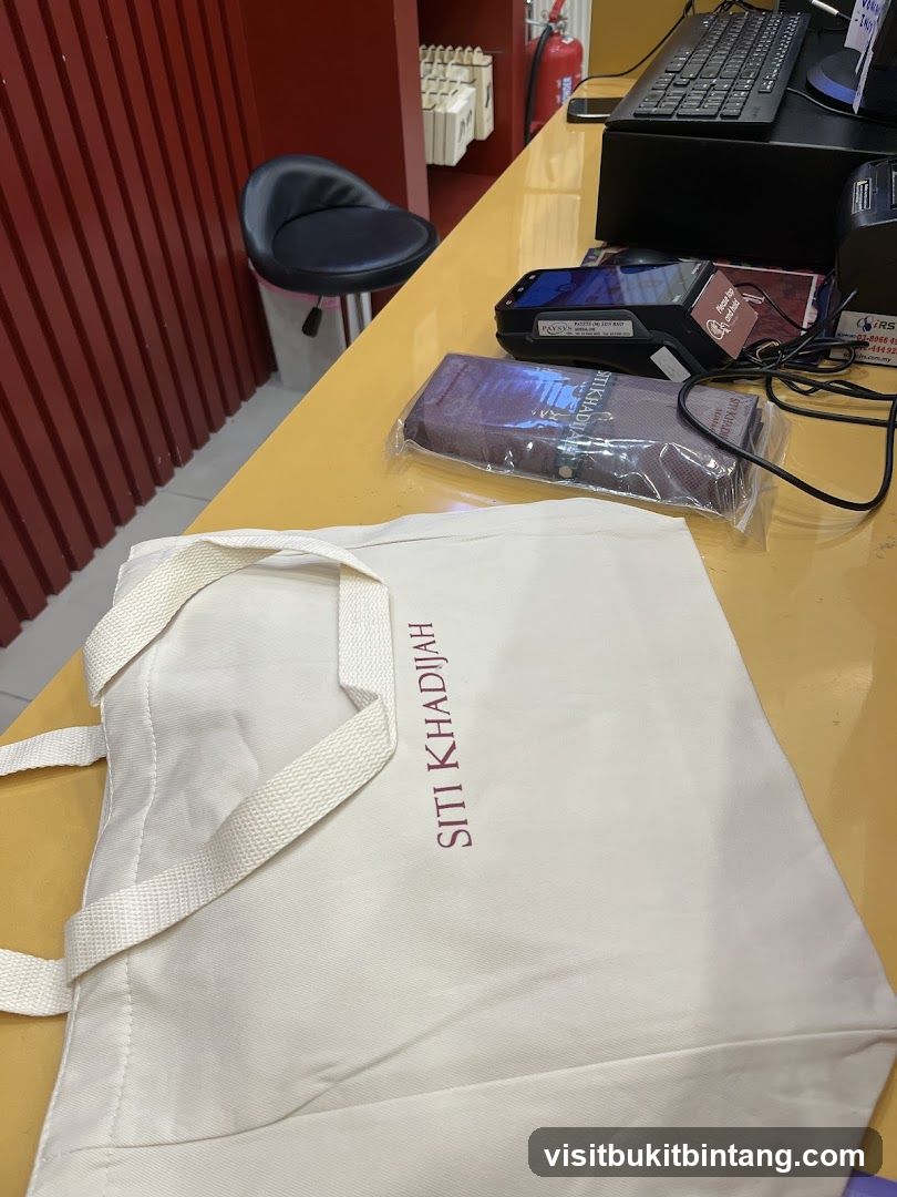 Tote Bag and Packaged Item