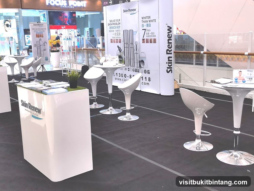Skin Renew Promotional Booth