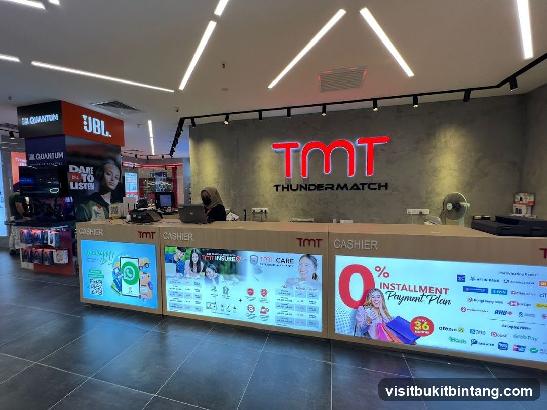 TMT ThunderMatch Store Interior