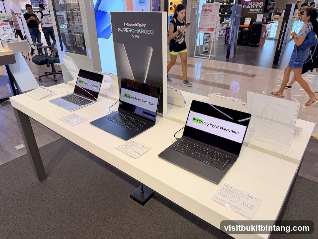 Electronics Store Display
