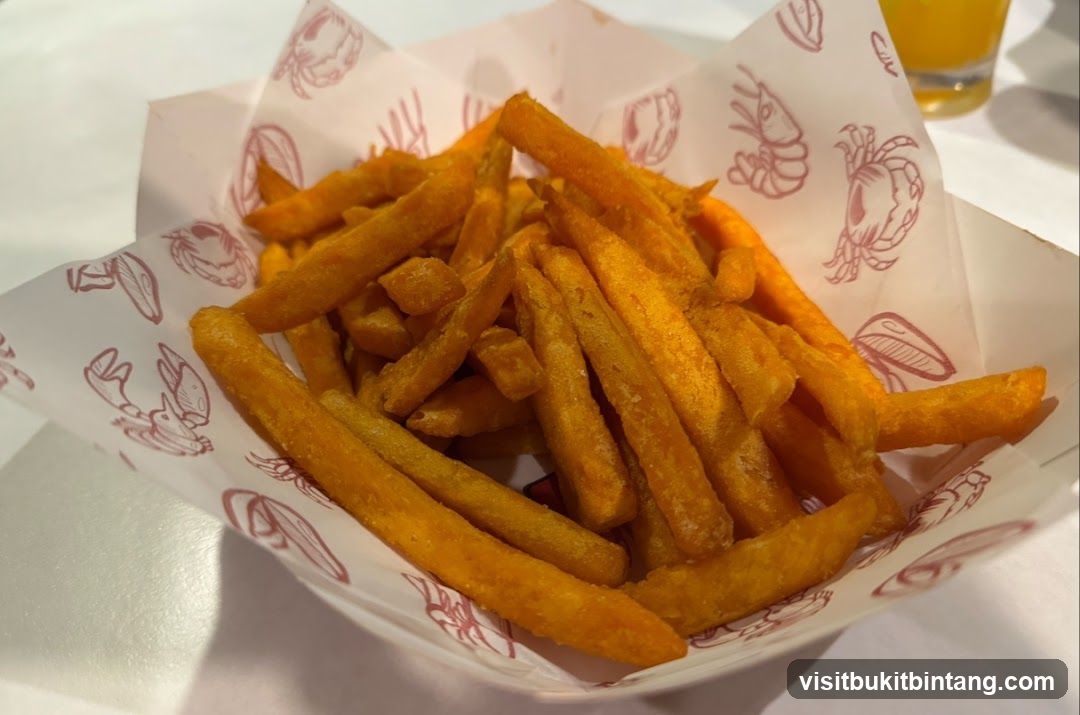 Fries in a basket