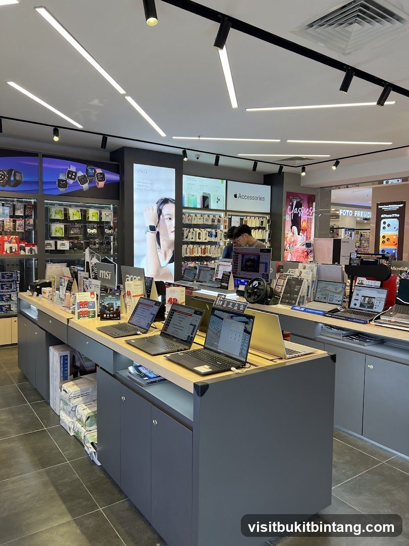 Electronics Store Display
