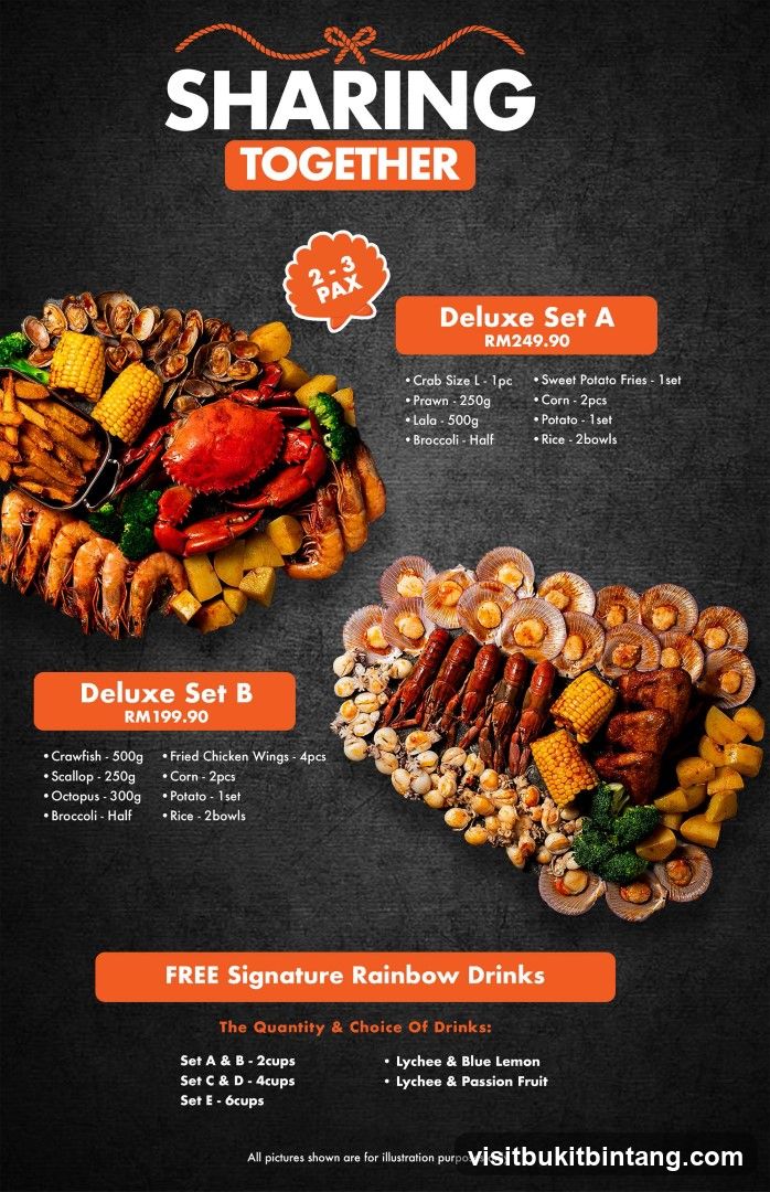 Sharing Together Menu Flyer
