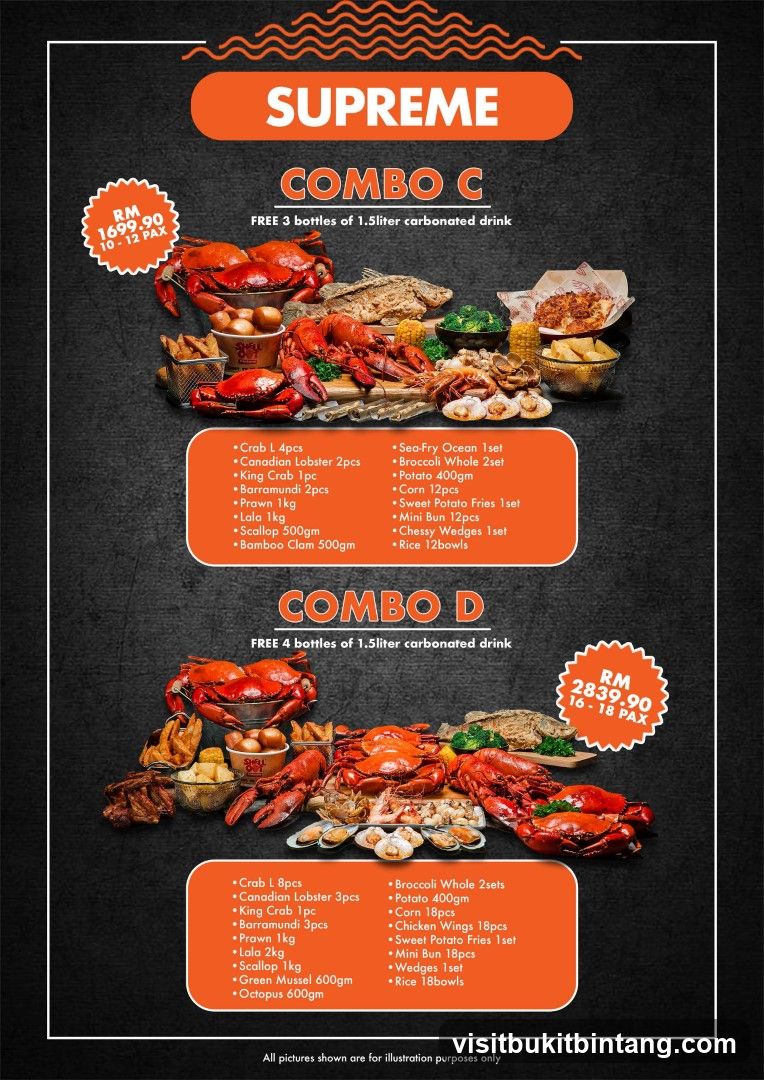 Supreme Combo Menu