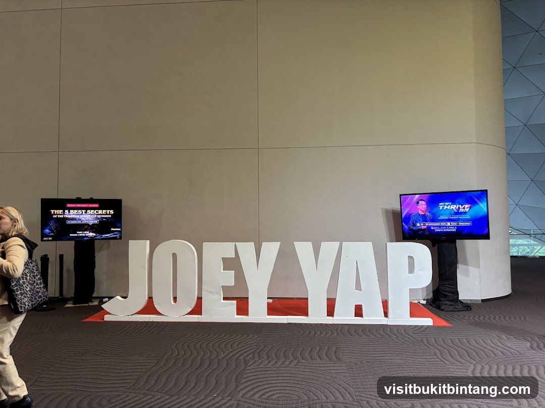 Joey Yap Event Display