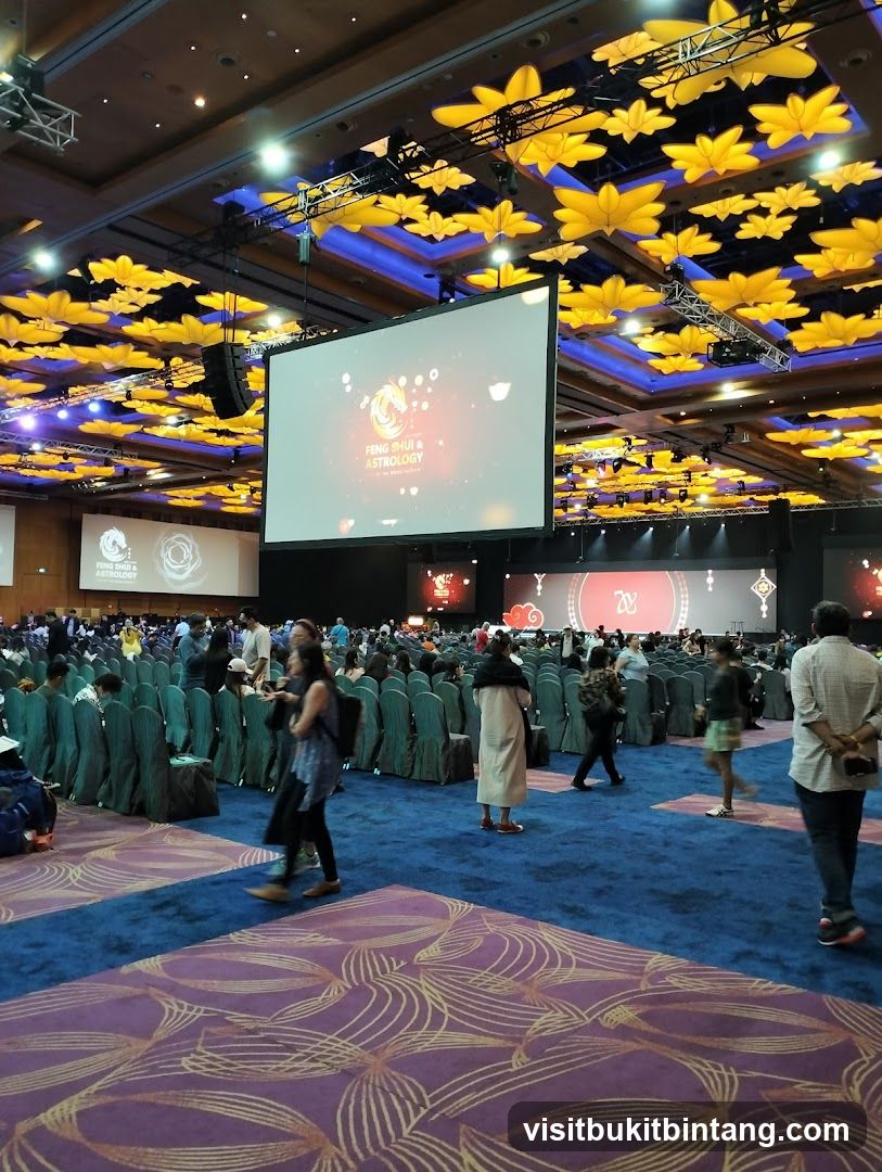 Conference Hall with Stage and Audience