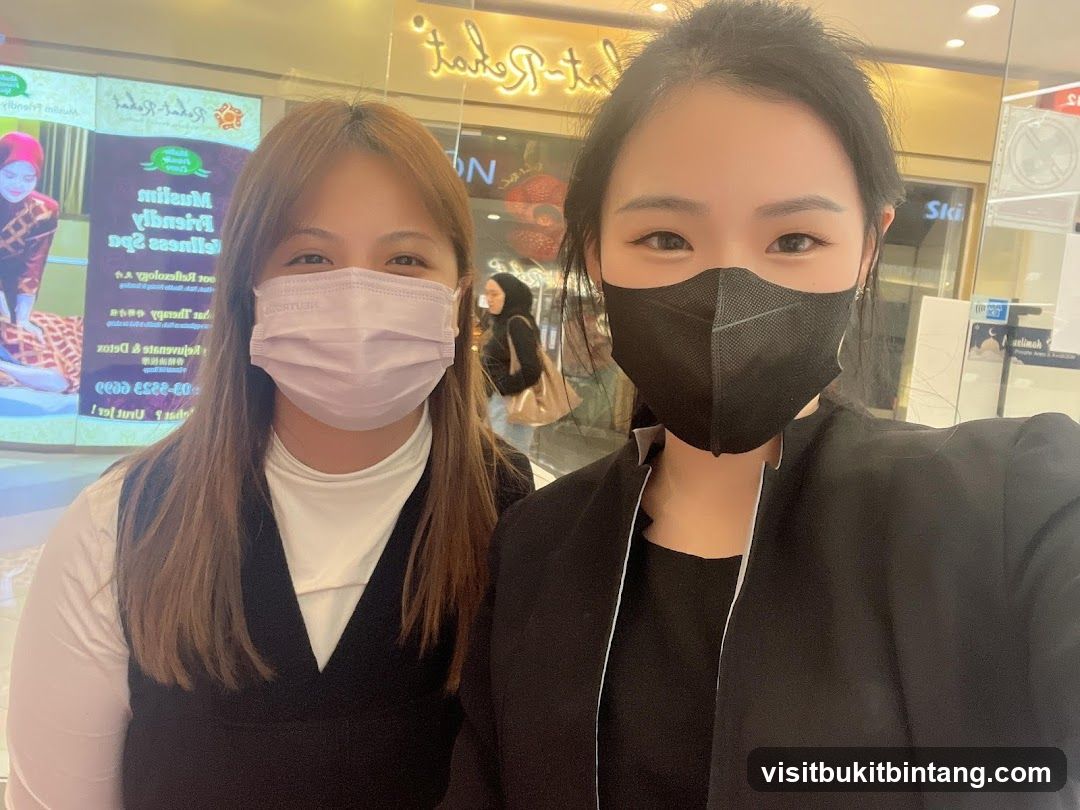 Two Women in Masks
